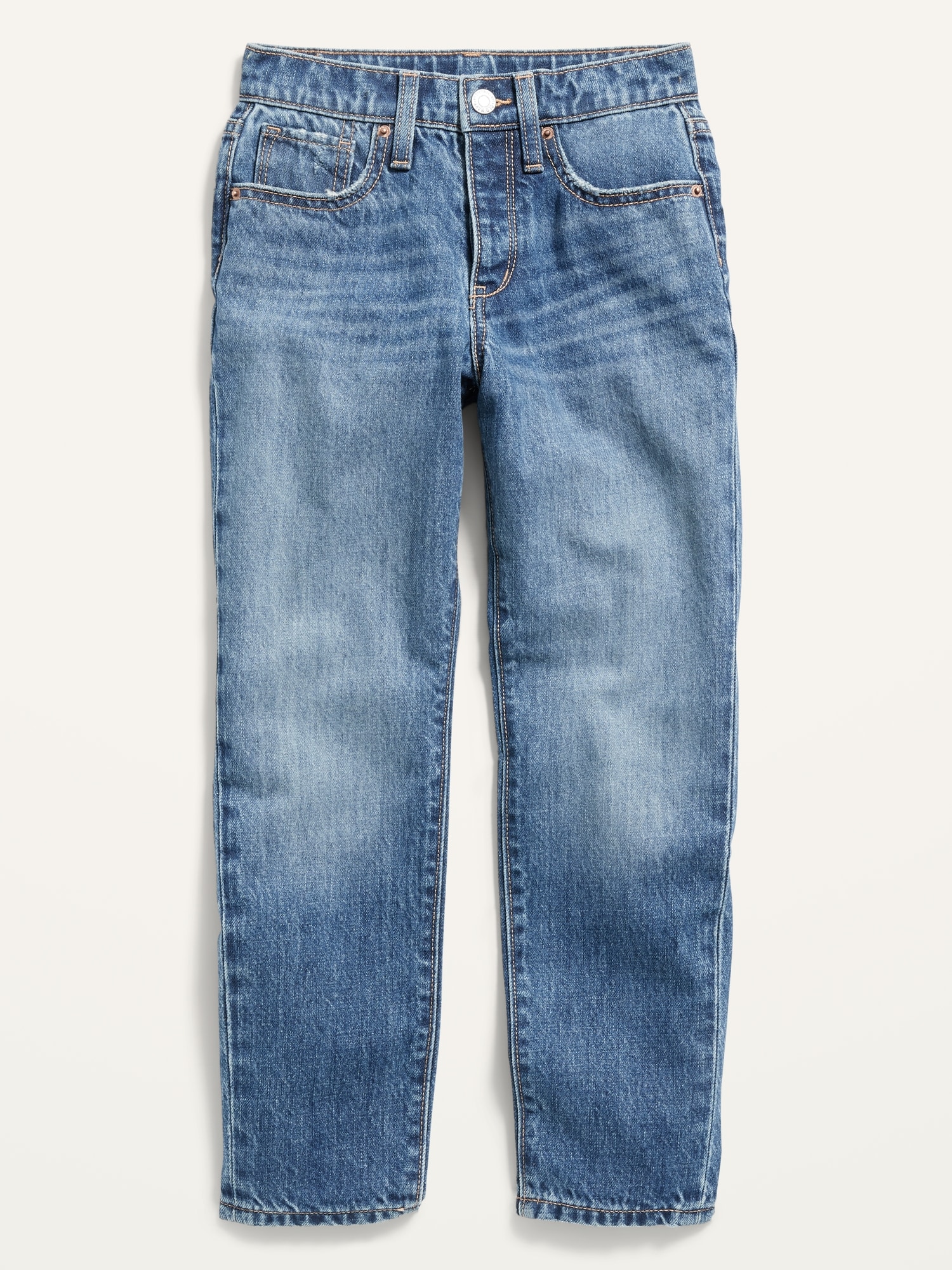 POPSUGAR x Old Navy High-Waisted O.G. Straight Medium-Wash Jeans | Old Navy