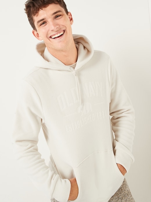 View large product image 1 of 1. Logo-Graphic Micro Performance Fleece Pullover Hoodie