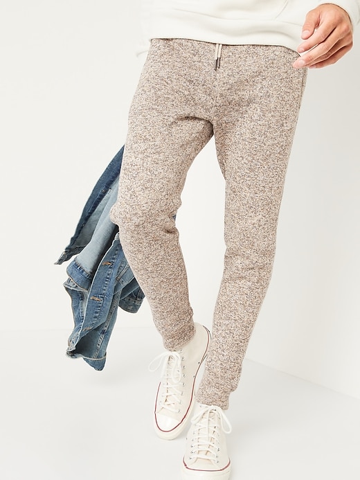View large product image 1 of 3. Sweater-Fleece Zip-Pocket Jogger Sweatpants
