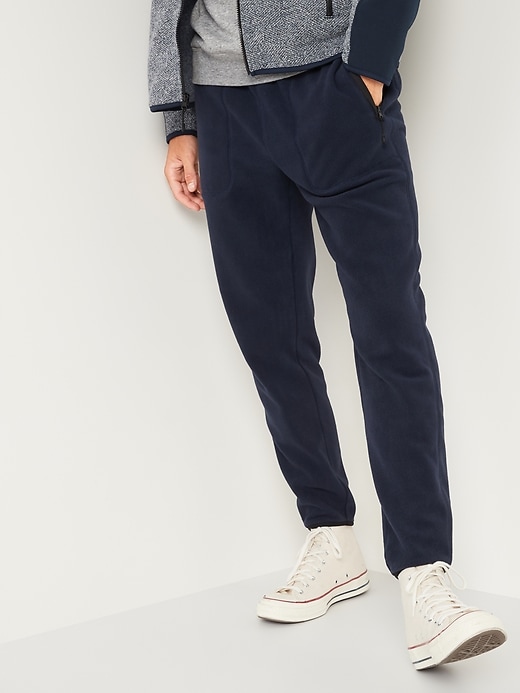View large product image 1 of 3. Go-Warm Micro Performance Fleece Tapered Sweatpants