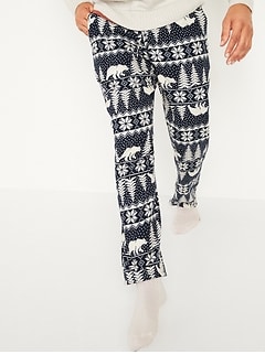 old navy women's fleece pajama pants