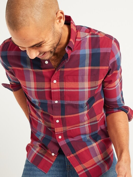 View large product image 1 of 2. Slim-Fit Built-In Flex Everyday Shirt