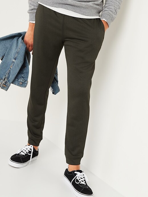 View large product image 1 of 2. Go-Dry French Terry Performance Jogger Pants