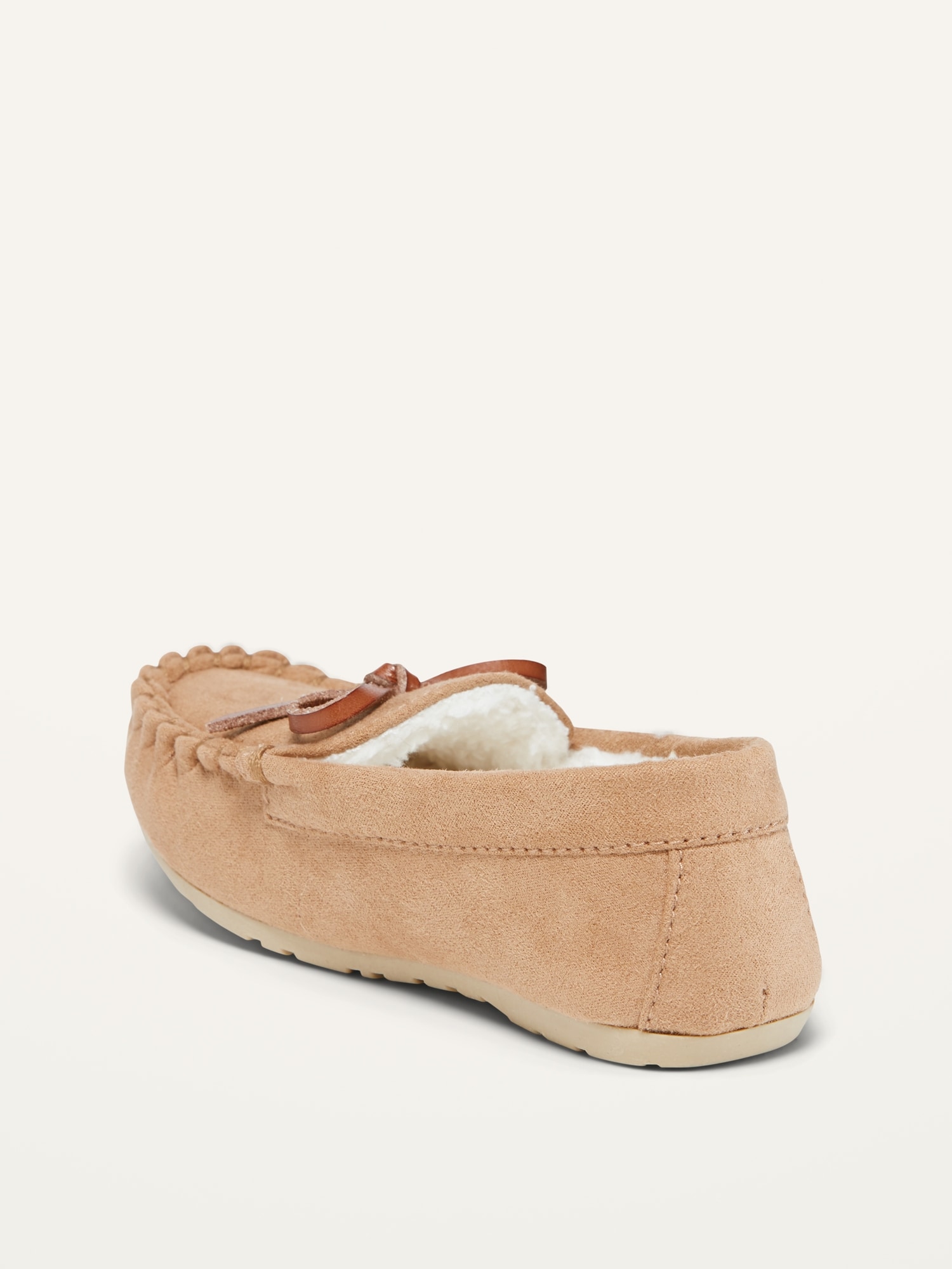 sherpa moccasin slippers