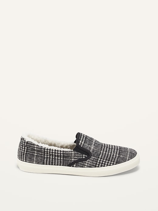 Sherpa-Lined Slip-On Sneakers | Old Navy