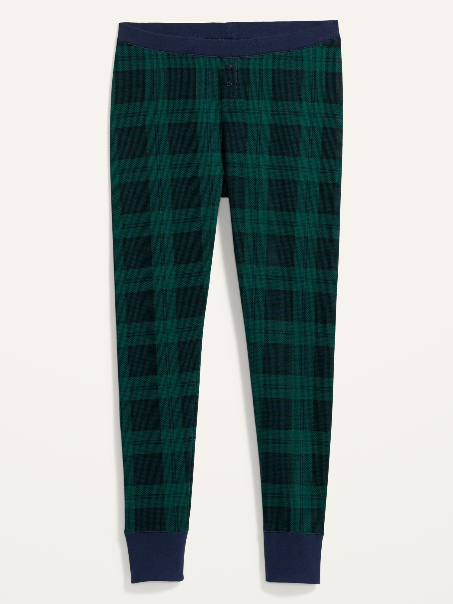 Thermal-Knit Plus-Size Pajama Leggings