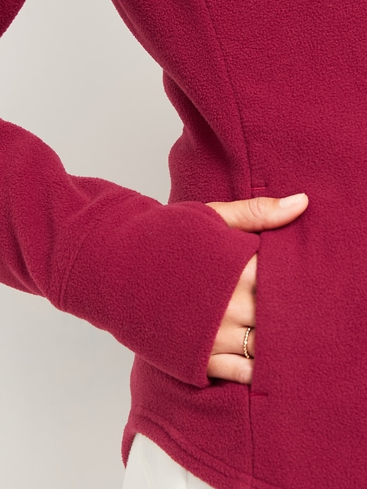 Image number 3 showing, Go-Warm Micro Performance Fleece Quarter Zip Sweatshirt