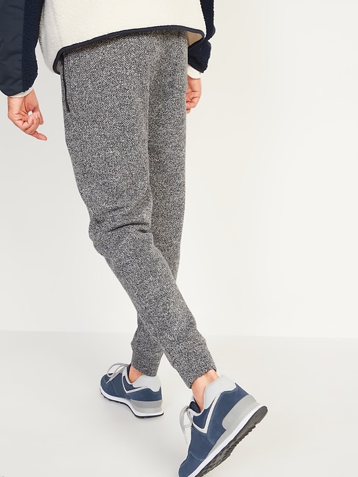 View large product image 2 of 3. Sweater-Fleece Zip-Pocket Jogger Sweatpants