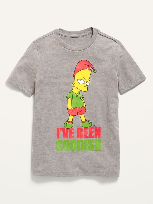 View large product image 1 of 1. Licensed Pop-Culture Gender-Neutral Graphic Tee For Kids