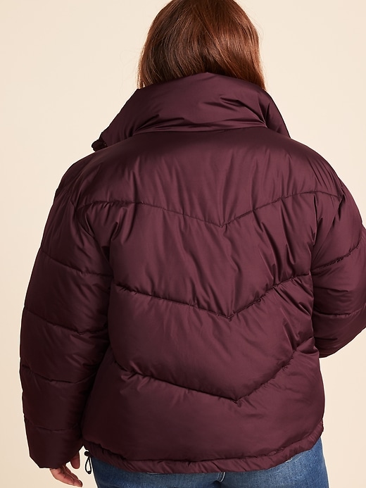 Image number 2 showing, Quilted Utility Plus-Size Puffer Jacket
