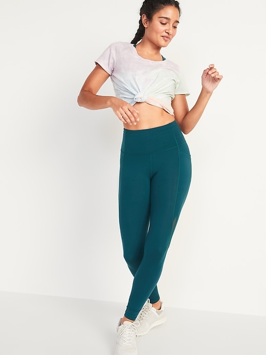 Image number 3 showing, High-Waisted Elevate 7/8-Length Leggings for Women