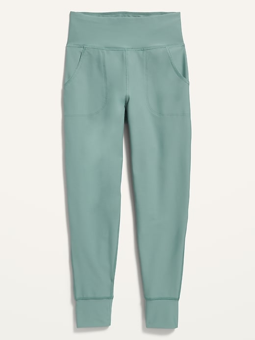 View large product image 1 of 2. High-Waisted PowerSoft Pocket Joggers for Girls