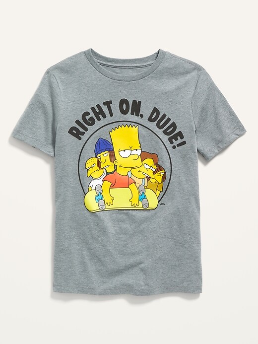 View large product image 1 of 2. Licensed Pop-Culture Gender-Neutral Graphic Tee For Kids