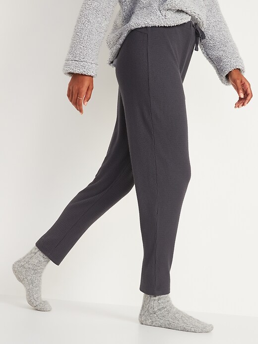 Old Navy Cozy Plush-Knit Lounge Pants for Women. 1