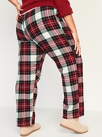 plus size plaid pajama pants