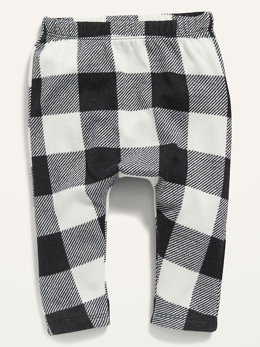 View large product image 1 of 2. Unisex Plush-Knit U-Shaped Pants for Baby