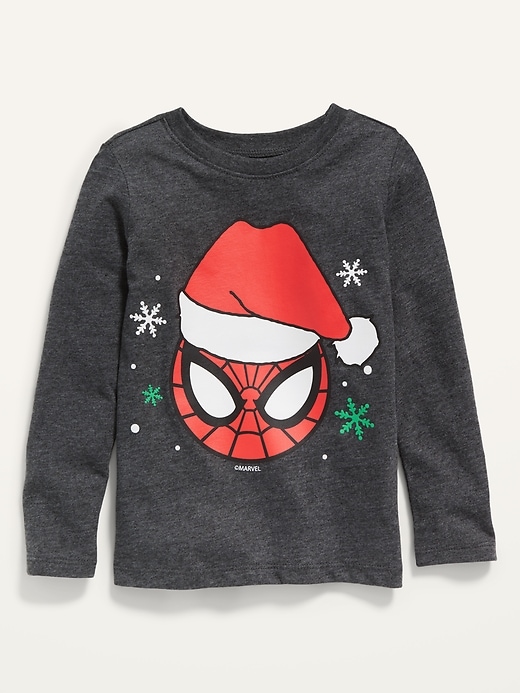 Unisex Marvel Comics&#153 Christmas-Graphic Spider-Man Tee for Toddler 