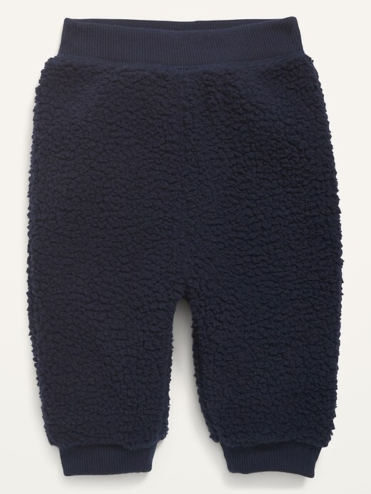 View large product image 1 of 1. Unisex Cozy Sherpa U-Shaped Pants for Baby