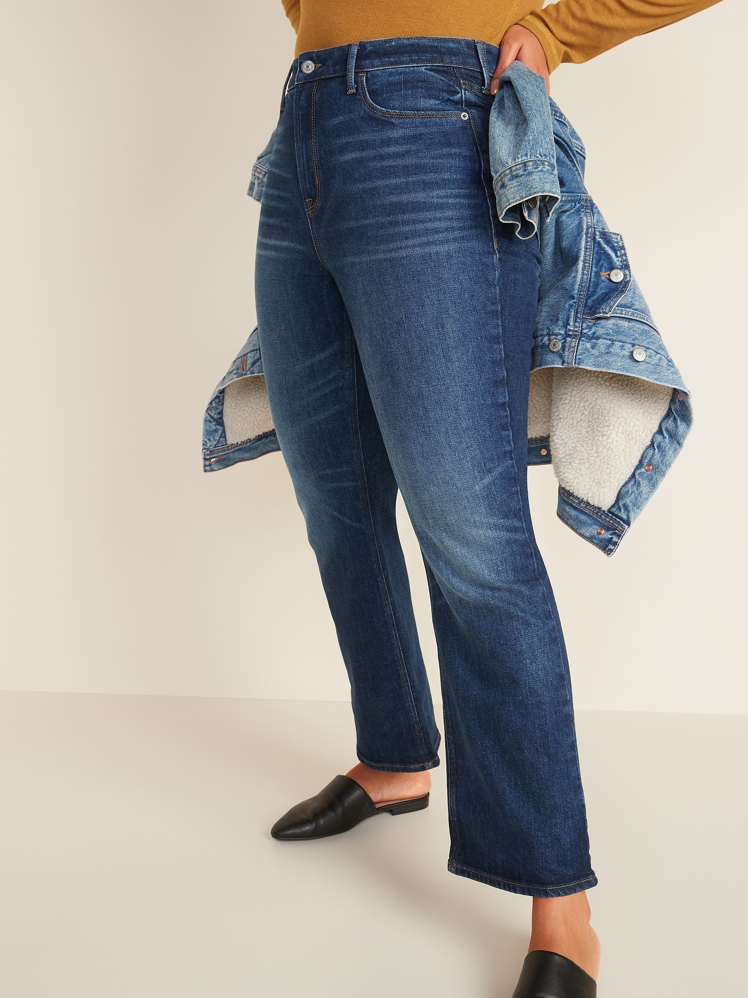 old navy flare ankle jeans