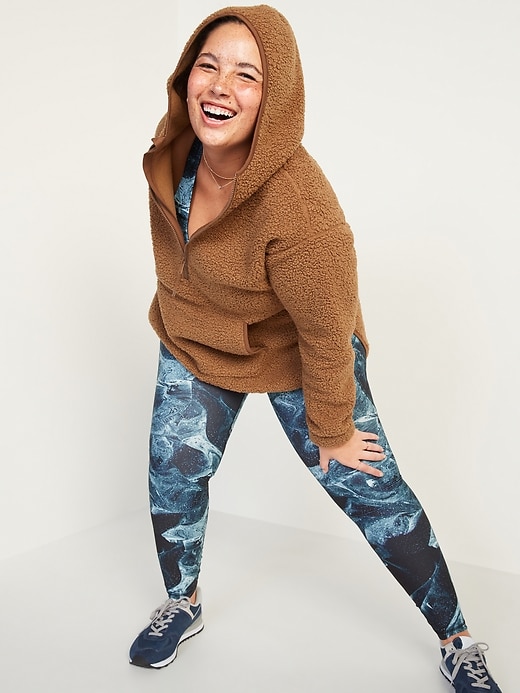 Image number 3 showing, High-Waisted PowerSoft Plus-Size Leggings