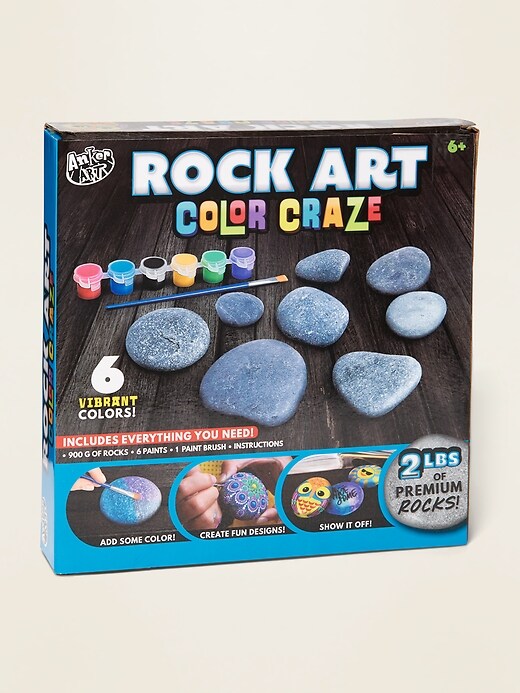 View large product image 2 of 2. Anker Art Rock Art Color Craze Activity Kit For Kids