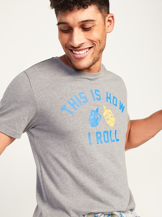Old Navy Hanukkah Graphic Tee for Men. 1 Old Navy Hanukkah Graphic Tee for Men. 1