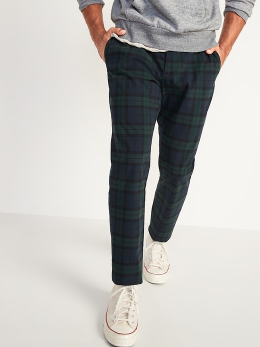 View large product image 1 of 3. Athletic Ultimate Built-In Flex Patterned Chino Pants