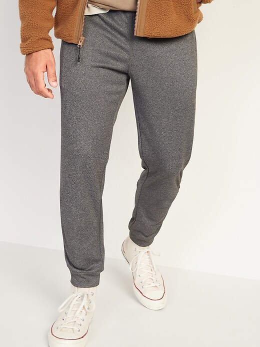 View large product image 1 of 3. Go-Dry French Terry Performance Jogger Pants