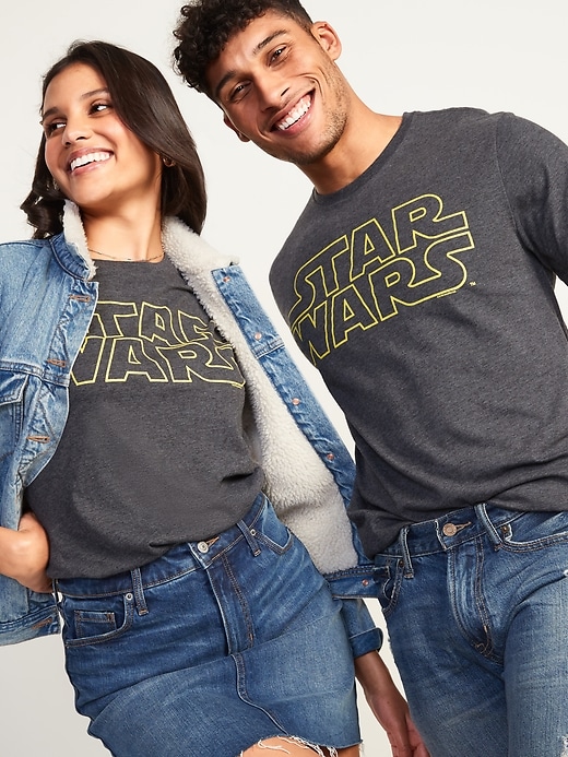 Image number 1 showing, Star Wars&#153 Graphic Gender-Neutral T-Shirt for Adults
