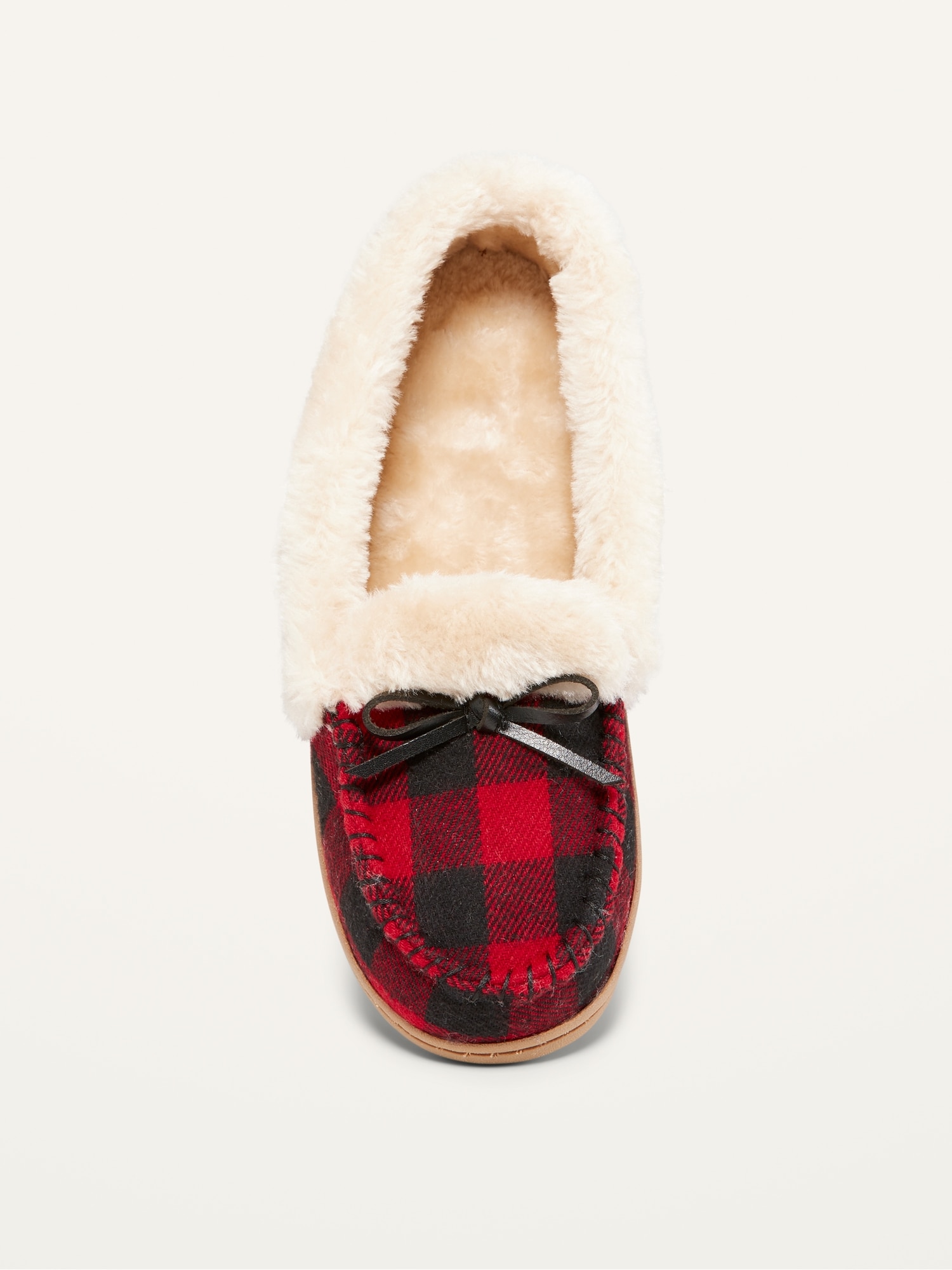 Soft-Brushed Faux-Fur Lined Moccasin 