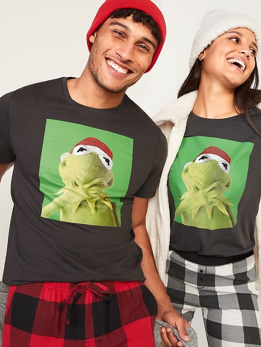 View large product image 1 of 2. The Muppets&#153 Kermit the Frog Christmas T-Shirt & Women