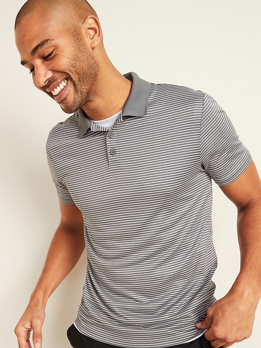 View large product image 1 of 3. Go-Dry Cool Odor-Control Core Polo