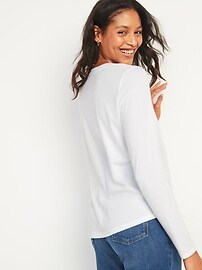 View large product image 3 of 3. EveryWear Long-Sleeve Tee 2-Pack for Women