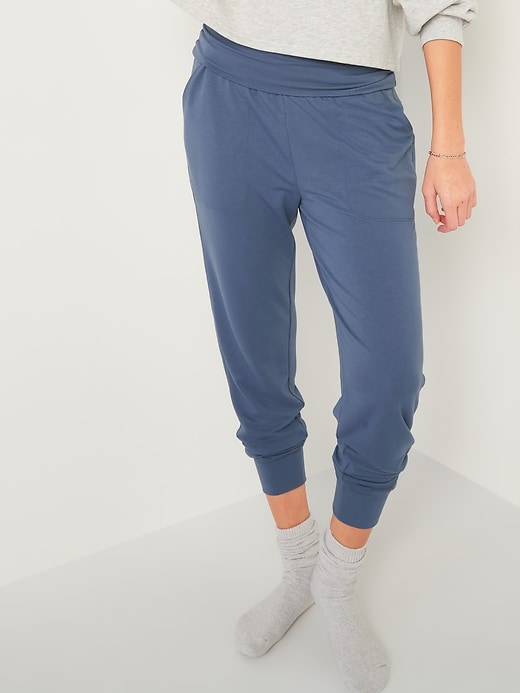 Old Navy Mid-Rise Live-In Jogger Sweatpants for Women. 1