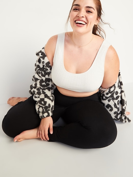 Image number 3 showing, Mid-Rise Plus-Size Live-In Jogger Sweatpants