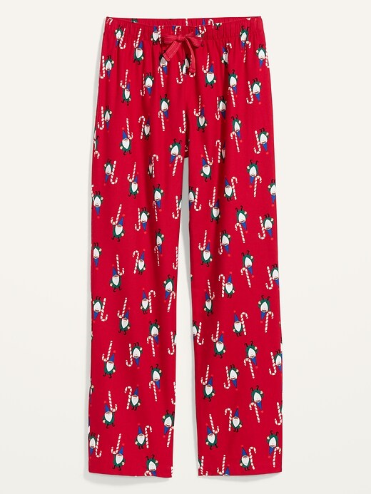 View large product image 2 of 2. Patterned Flannel Pajama Pants
