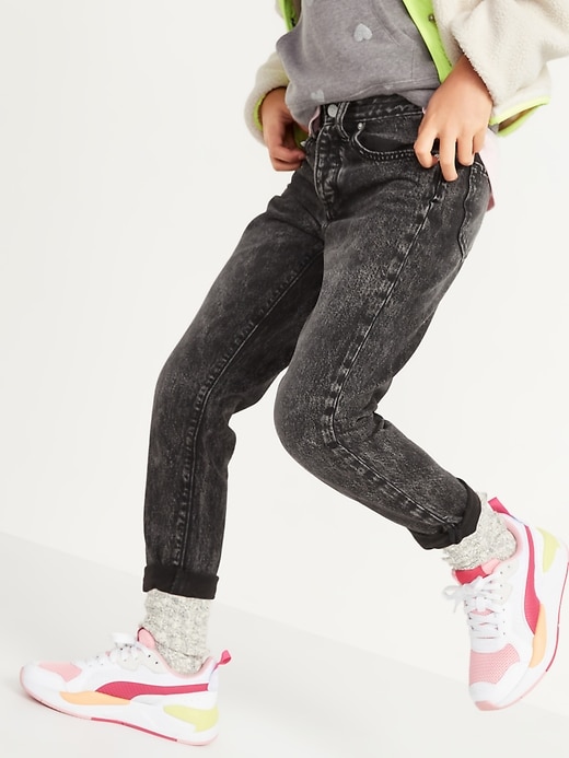 View large product image 1 of 4. POPSUGAR x Old Navy High-Waisted O.G. Straight Black Jeans