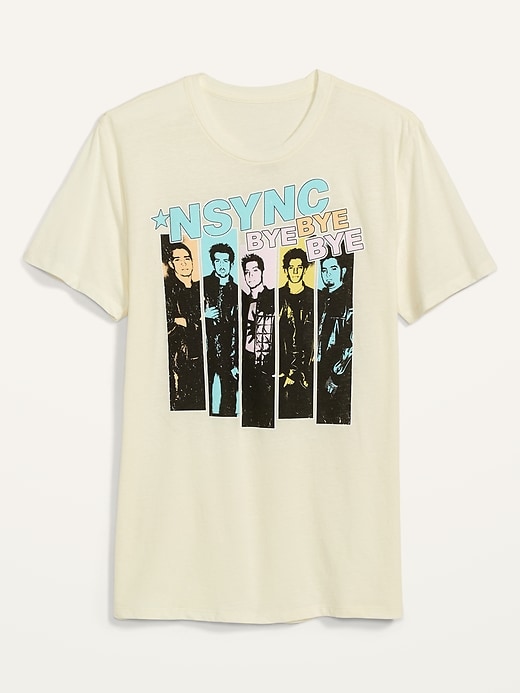 View large product image 1 of 1. *NSYNC&#153 "Bye Bye Bye" Gender-Neutral Graphic Tee for Adults