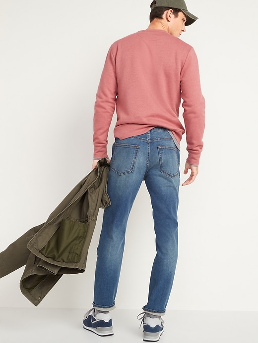 Image number 2 showing, Athletic Taper Built-In Flex Ripped Jeans