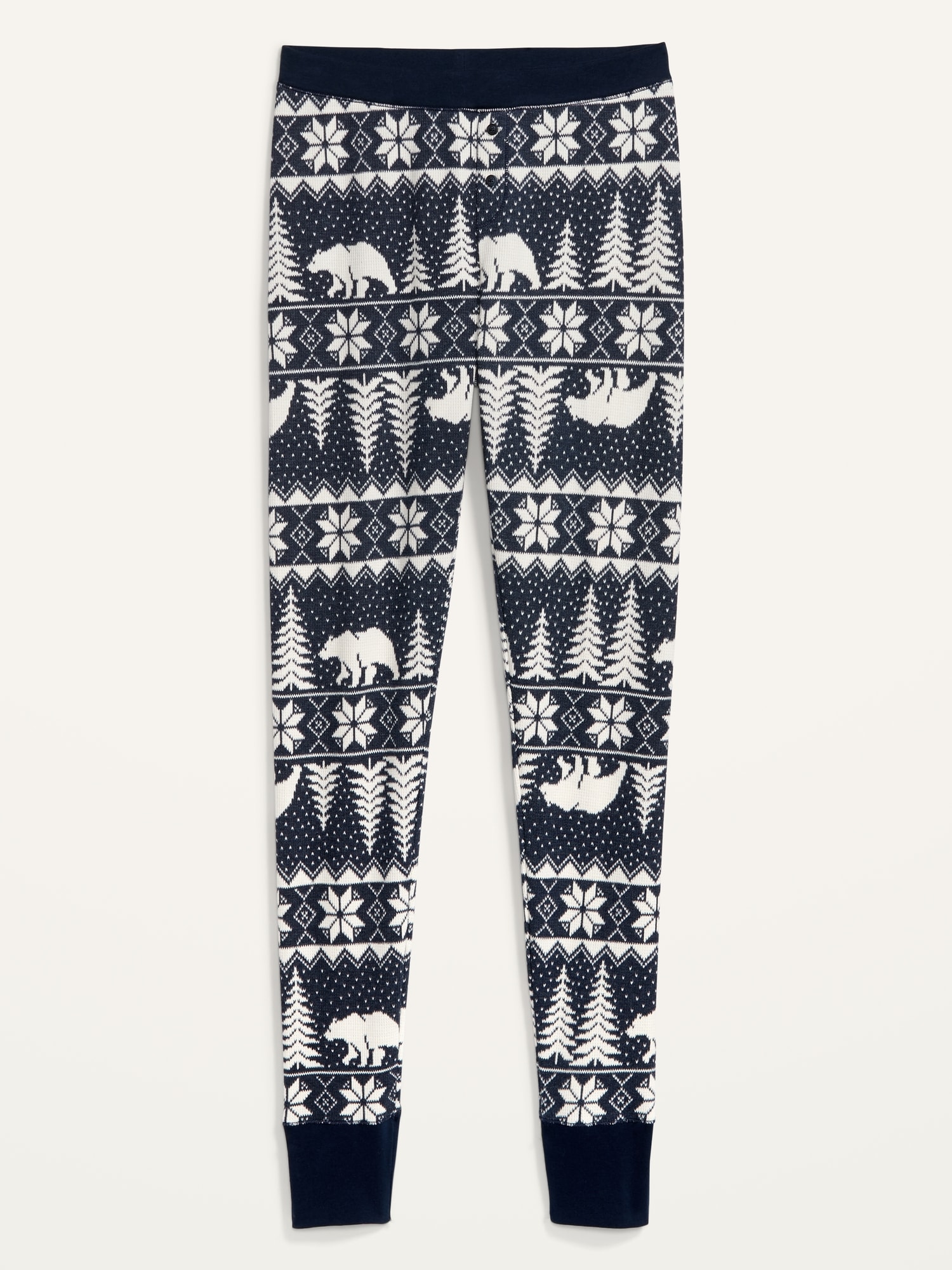 Thermal-Knit Pajama Leggings