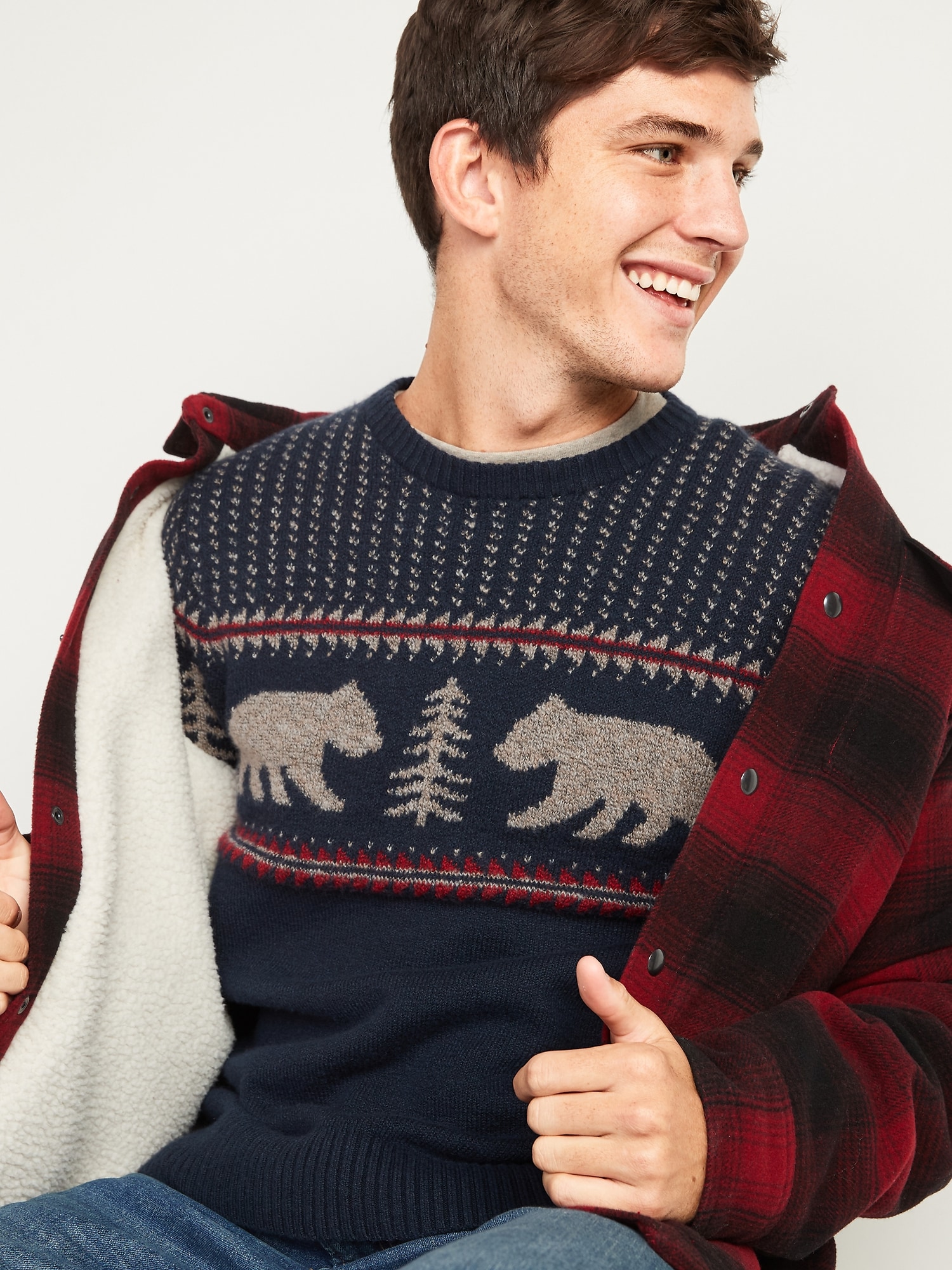 Old navy christmas hot sale sweaters mens