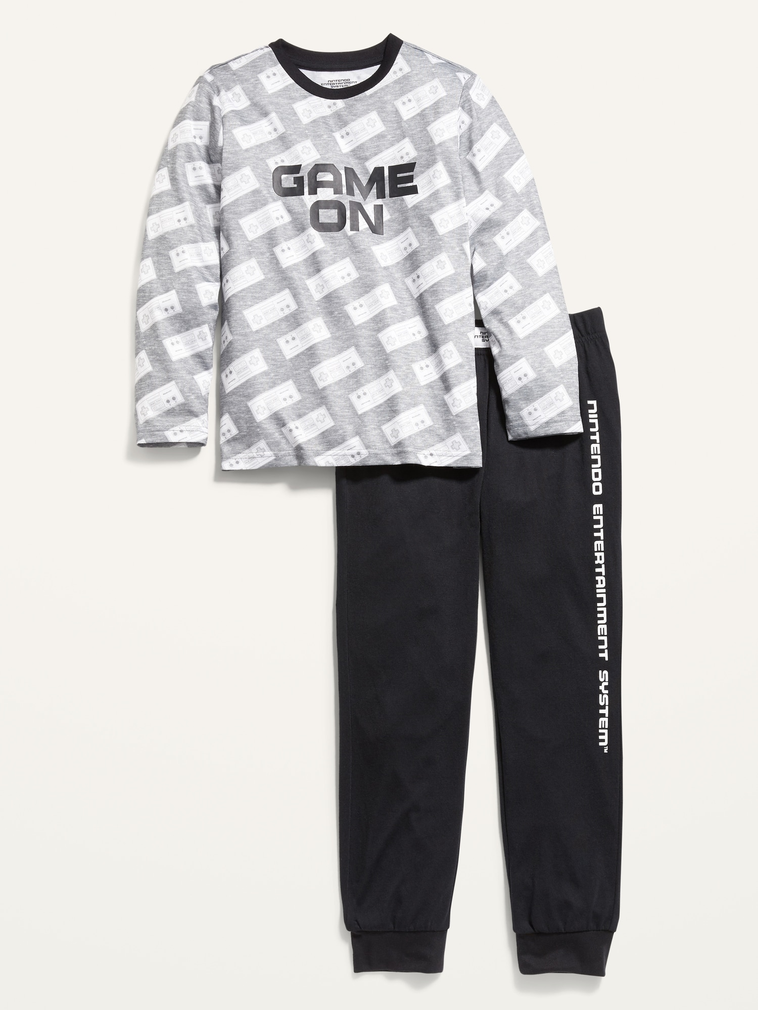 Gender-Neutral Pop Culture Pajama Set for Kids