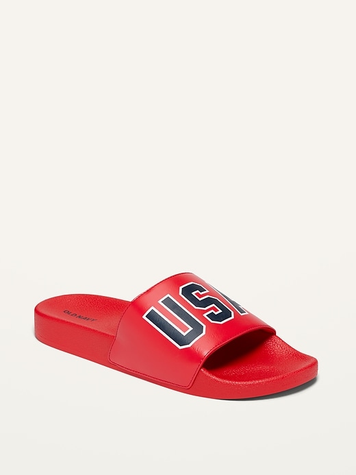 View large product image 1 of 1. Gender-Neutral Pool Slide Sandals for Adults
