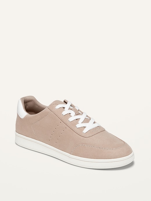 Old Navy Soft-Brushed Faux-Suede Sneakers For Women