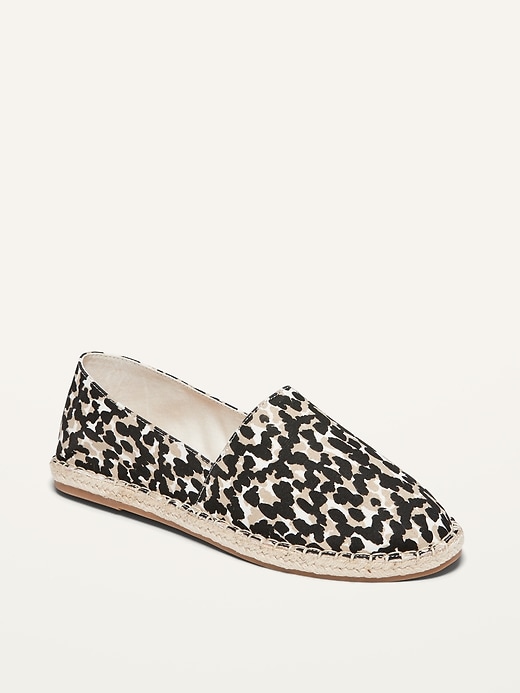 Old Navy Canvas Espadrille Flats For Women. 1