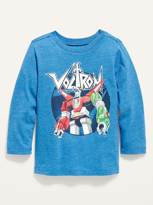 View large product image 1 of 2. Unisex Voltron&#153 Graphic Long-Sleeve T-Shirt for Toddler