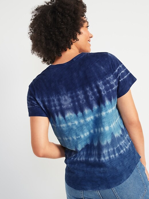 Image number 2 showing, EveryWear Printed Slub-Knit T-Shirt for Women