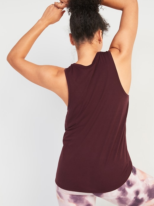 Image number 6 showing, Graphic Muscle Tank Top for Women