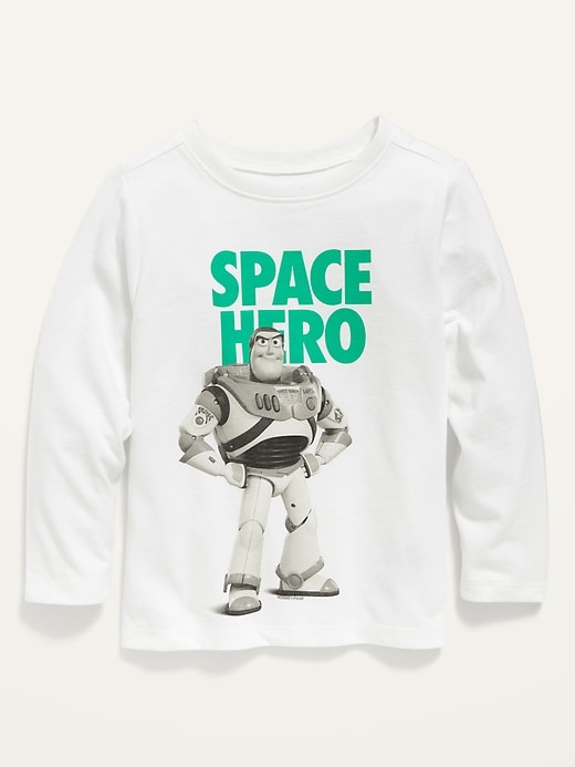 View large product image 1 of 2. Unisex Disney/Pixar© Toy Story™ Buzz Lightyear "Space Hero" Graphic Tee for Toddler