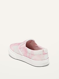 View large product image 3 of 4. Unisex Tie-Dye Slip-On Sneakers for Toddler
